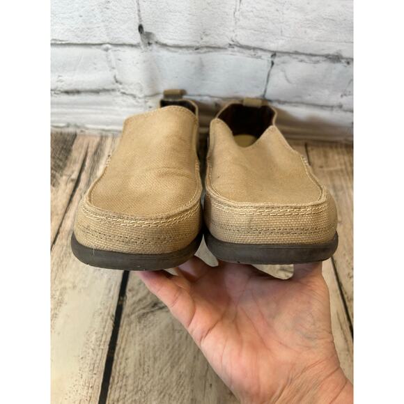 CROCS Men’s Walu Khaki Casual Slip-On Loafers / Size: 12 - Picture 7 of 11